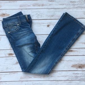 21 Black Label Mid Rise Bootcut Jeans 0R
